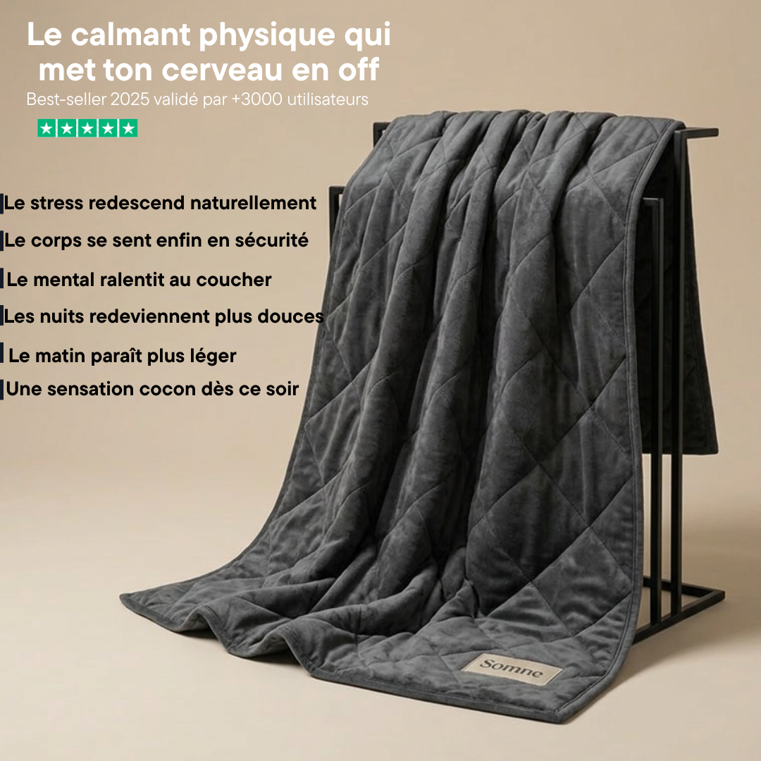 Couverture lestée somne